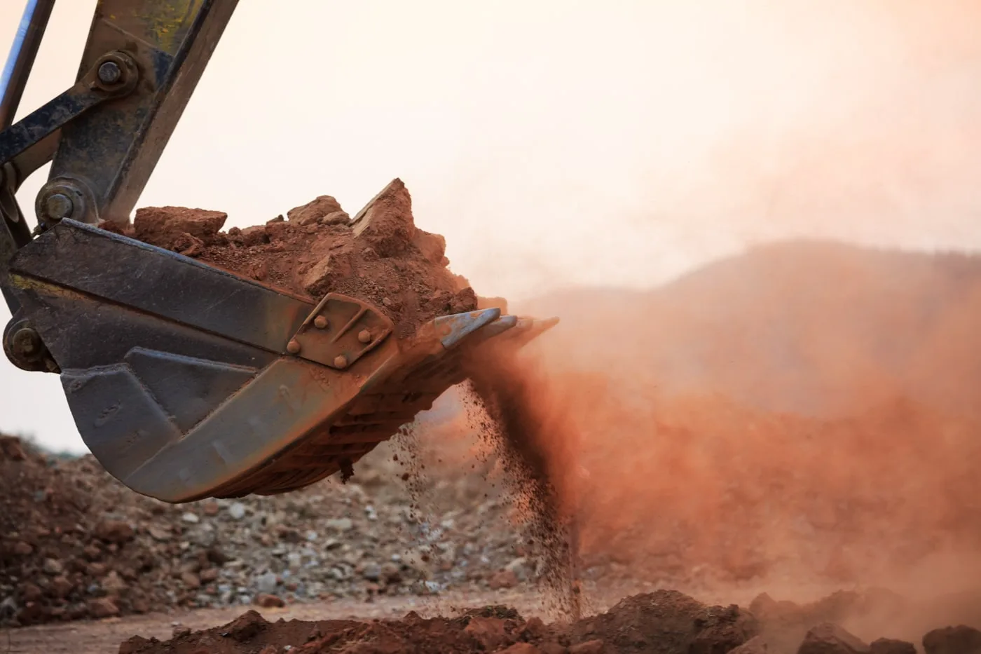 Earthwork and excavation on a general contracting project